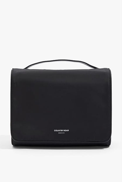 Recycled Polyester Roll-Up Cosmetic Bag