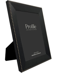 Noble Metal Photo Frame 4x6" in Black