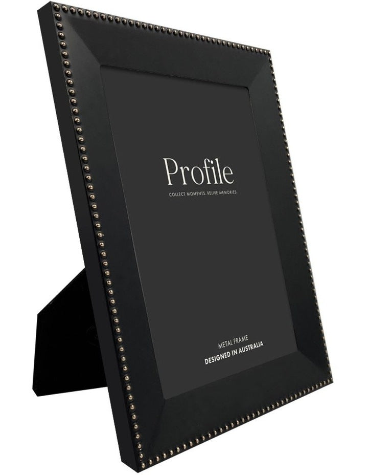 Noble Metal Photo Frame 4x6" in Black