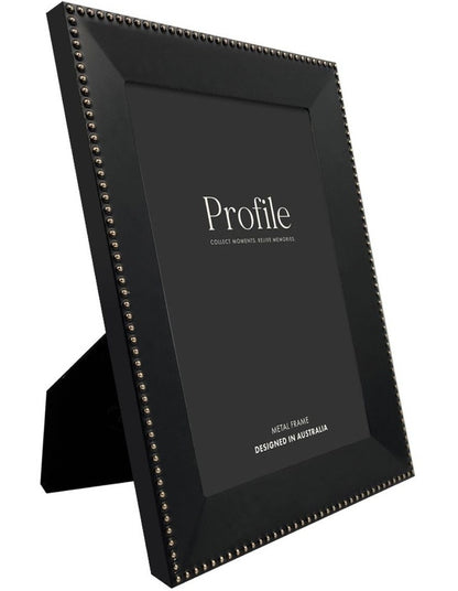 Noble Metal Photo Frame 4x6" in Black
