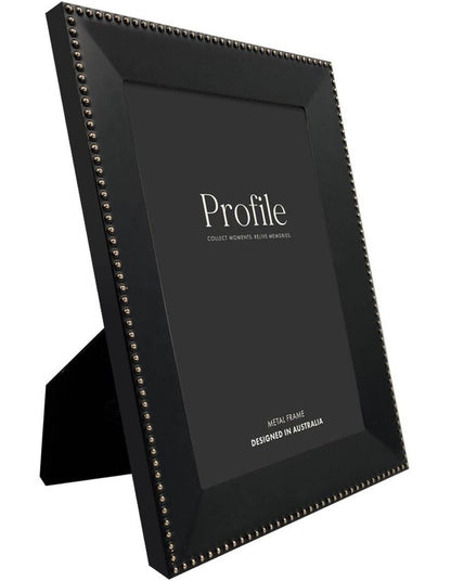 Noble Metal Photo Frame 5x7" in Black