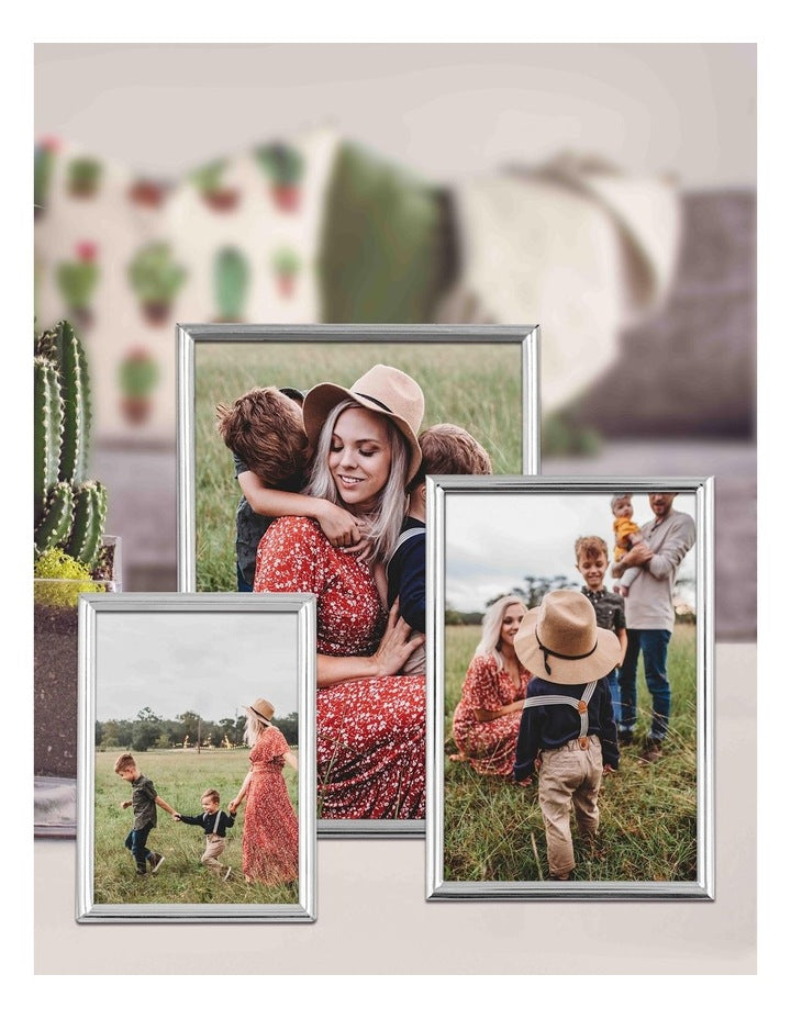Habitat Metal Photo Frame 5x7" in Silver