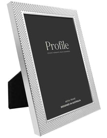 Matrix Metal Photo Frame 4x6" in Silver