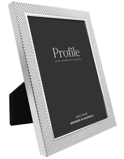Matrix Metal Photo Frame 4x6" in Silver