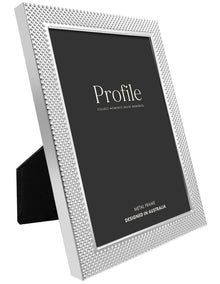 Matrix Metal Photo Frame 4x6" in Silver