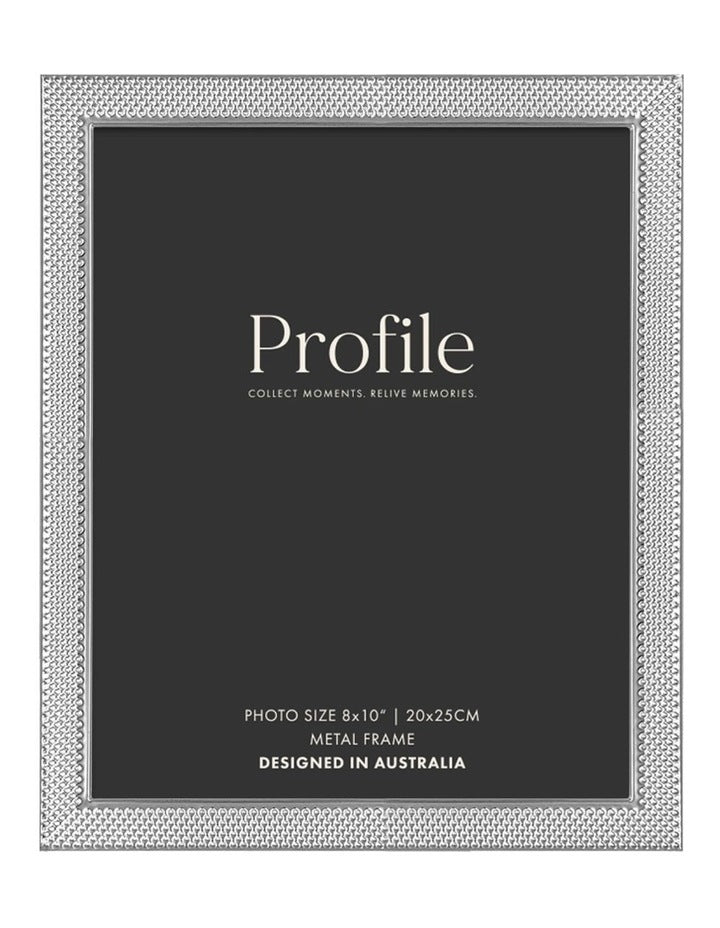Matrix Metal Photo Frame 8x10" in Silver