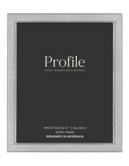Matrix Metal Photo Frame 8x10" in Silver