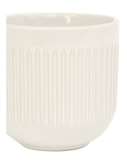Brae Espresso Cup & Saucer 100ml/11 cm in White