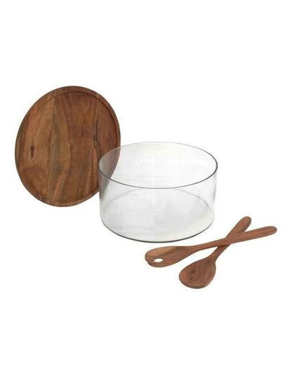 Gibson Serving Set with Lid in Natural