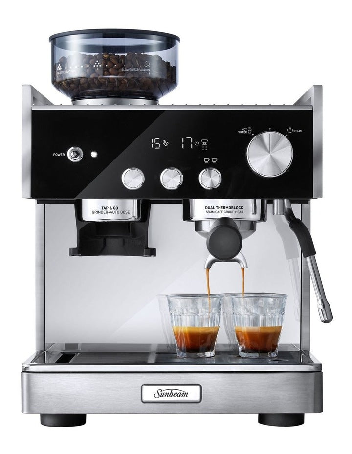 Origins Dual Thermo Block Espresso Coffee Machine EMM7300SS