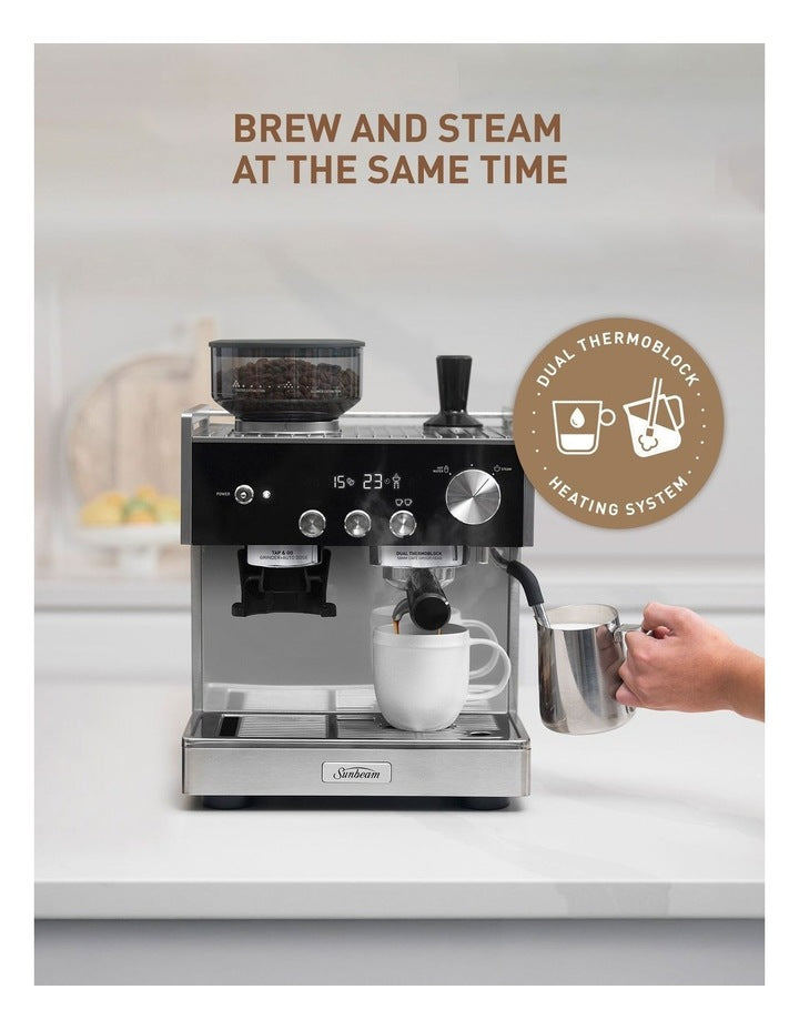 Origins Dual Thermo Block Espresso Coffee Machine EMM7300SS