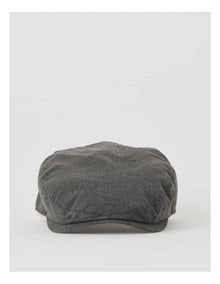 Driving Cap in Charcoal