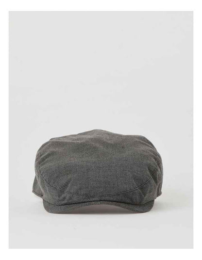 Driving Cap in Charcoal