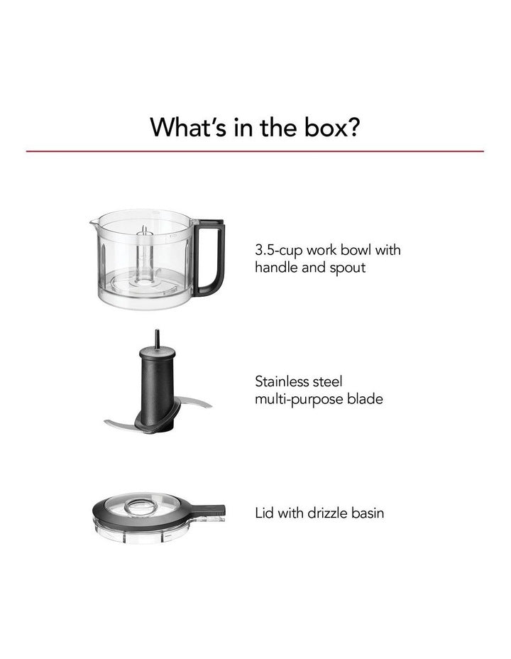 3.5 Cup Mini Food Chopper in Pistachio 5KFC3516APT