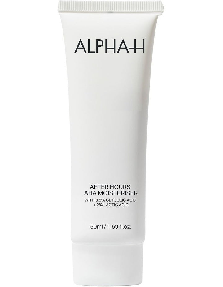 After Hours AHA Moisturiser With 3.5% Glycolic Acid + 2% Lactic Acid