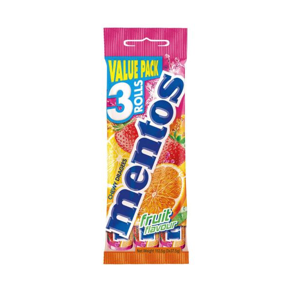 MENTOS MULTIPACK:FRUIT:.:112 GRAM