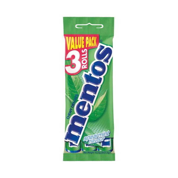 MENTOS MULTIPACK:SPEARMINT:.:112 GRAM