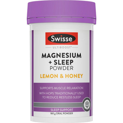 Swisse Ultiboost Magnesium + Sleep Powder 180g