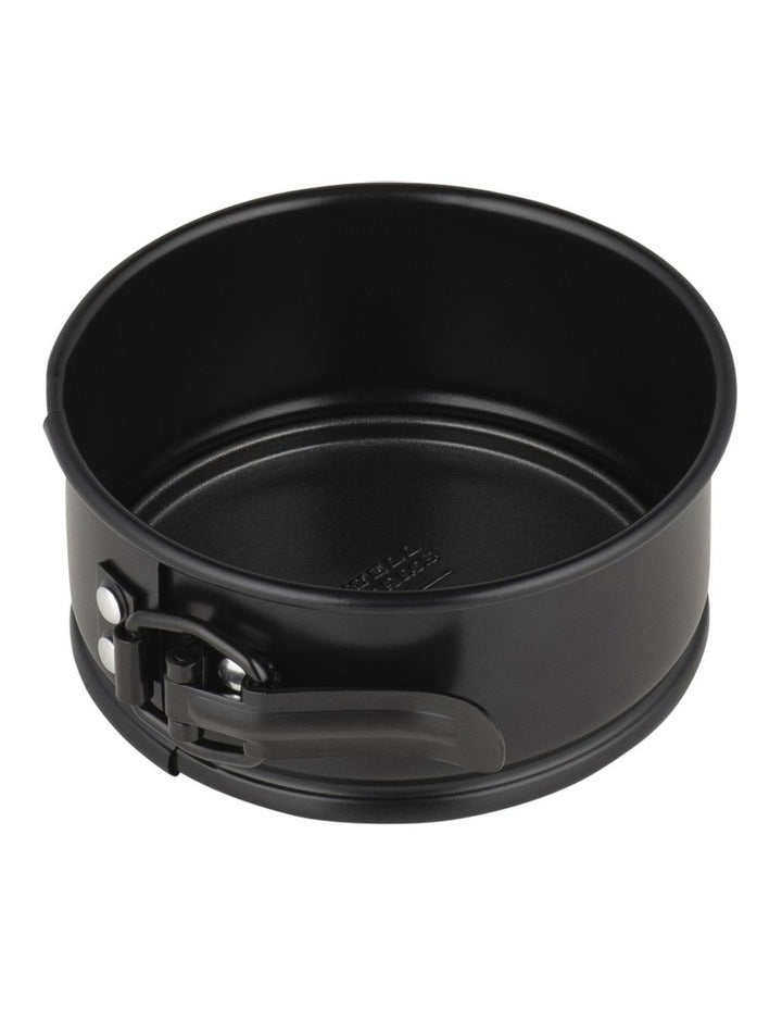 BakerMaker Non-Stick Springform Round Cake Pan 10.5cm in Black
