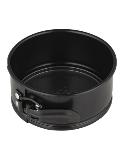 BakerMaker Non-Stick Springform Round Cake Pan 10.5cm in Black