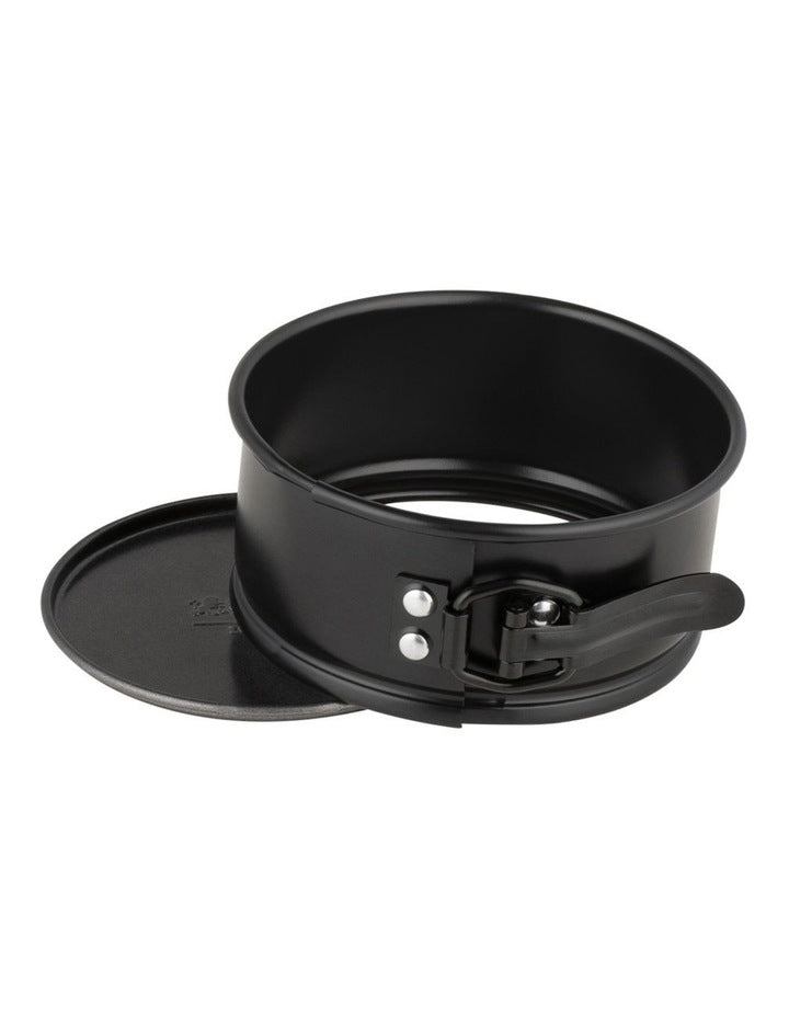 BakerMaker Non-Stick Springform Round Cake Pan 10.5cm in Black