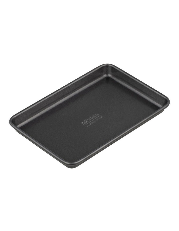 BakerMaker Non-Stick Baking Tray 24x15.5cm in Black