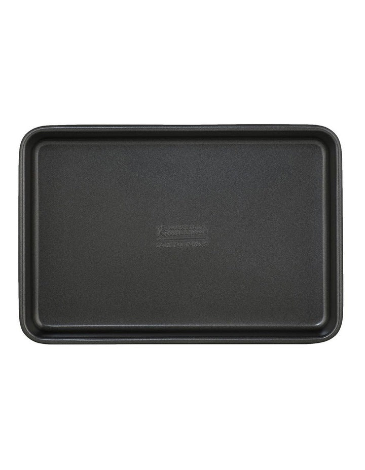 BakerMaker Non-Stick Baking Tray 24x15.5cm in Black