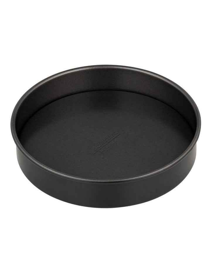 Baker Maker Non-Stick Loose Base Round Sandwich Pan 20.5cm in Black