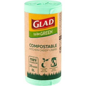 Glad To Be Green Compostable Mini 25 pack