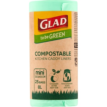 Glad To Be Green Compostable Mini 25 pack