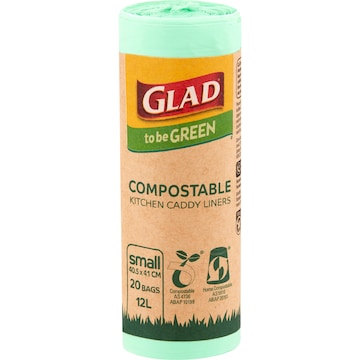 Glad To Be Green Compostable Small 20 pack