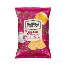 NATURAL CHIP COMPANY POTATO CHIPS SEA SALT AND VINEGAR 175 GRAM