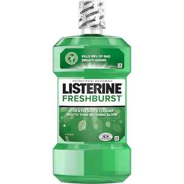 Listerine Freshburst Antibacterial Mouthwash 1L