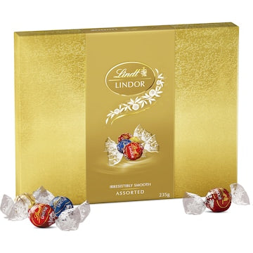 Lindt Lindor Assorted Chocolate Gift Box 235g