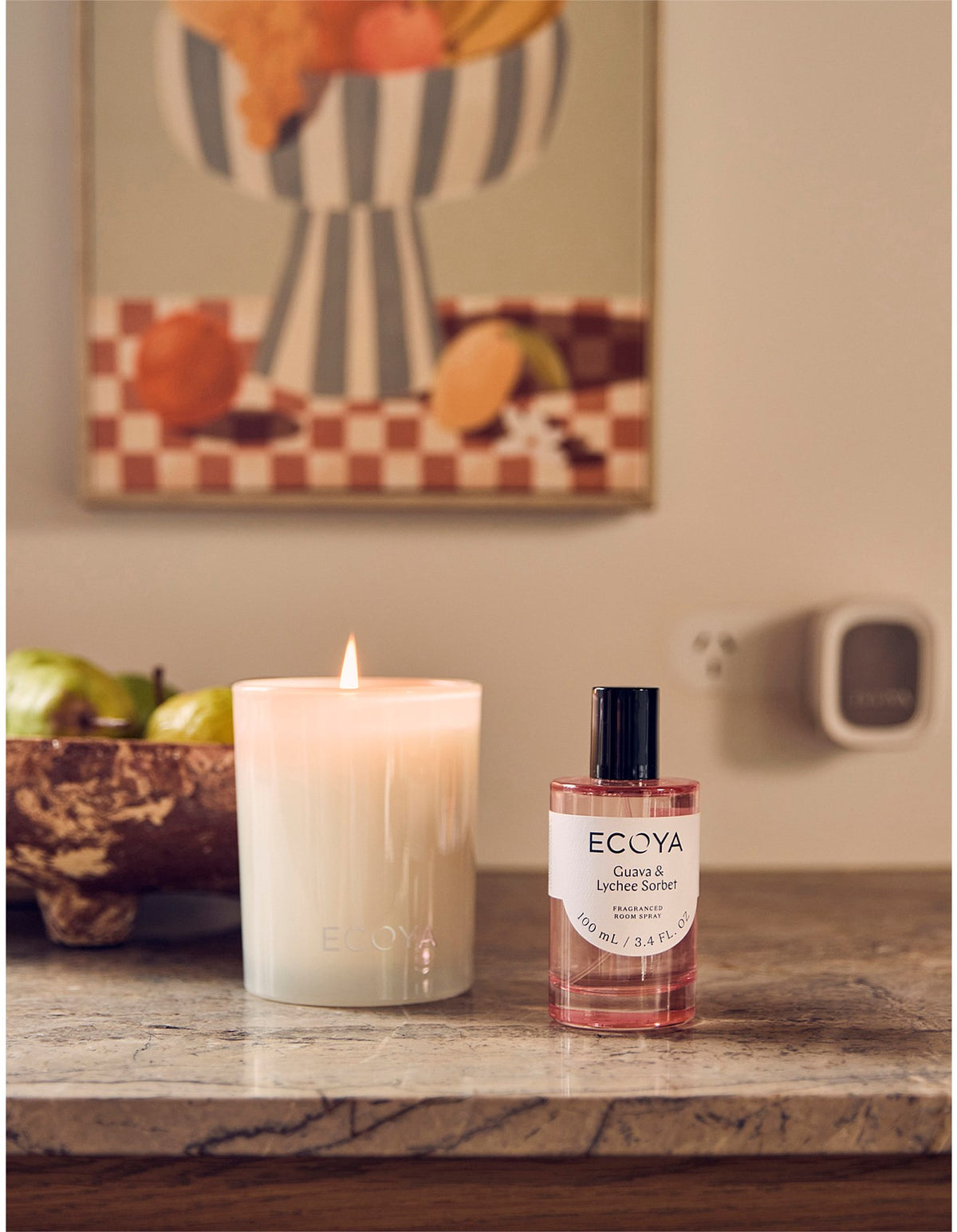 Guava & Lychee Sorbet Madison Candle 400g