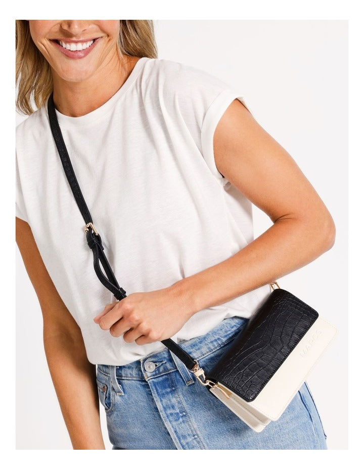 Amsterdam Accessory Pack in Black Croc