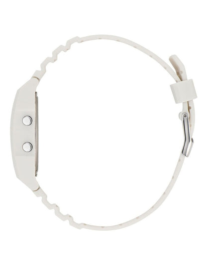 Digital Two Resin Watch in White