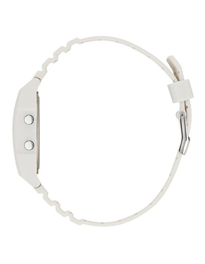 Digital Two Resin Watch in White