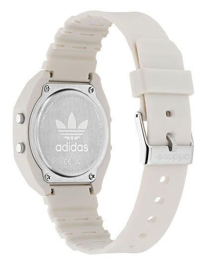 Digital Two Resin Watch in White