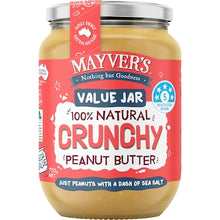 Mayver's Crunchy Peanut Butter 750g