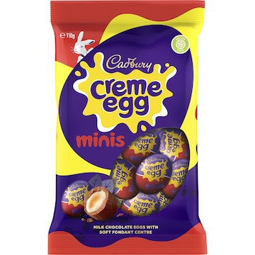 Cadbury Creme Egg Minis Chocolate Easter Eggs 110g