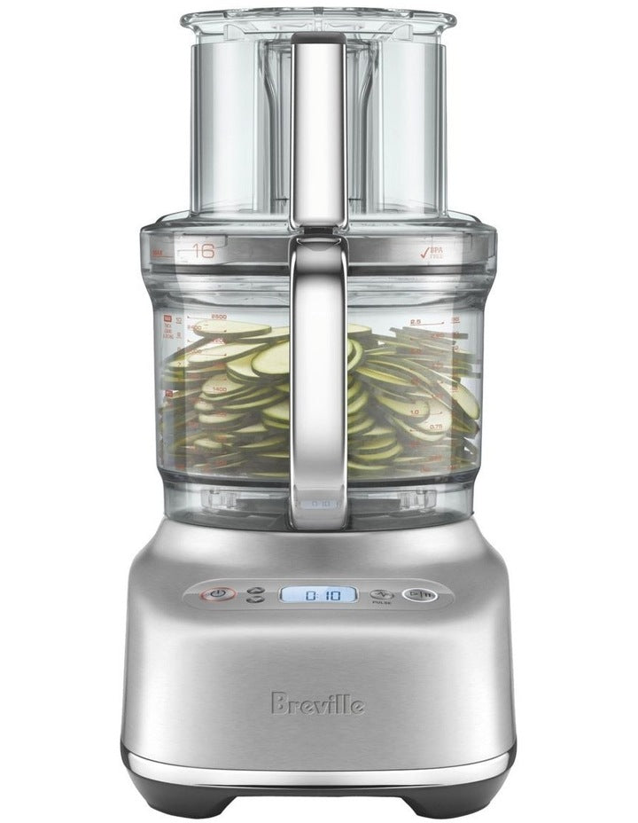 The Kitchen Wizz 16 Food Processor in Brushed Stainless Steele BFP810BSS3IAN1