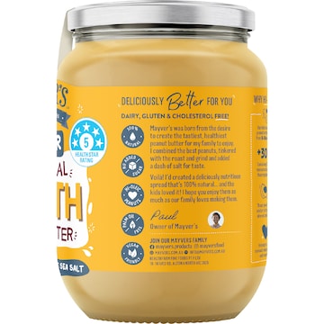 Mayver's Smooth Peanut Butter 750g