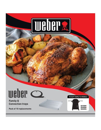 Family Q Convection Trays in Silver