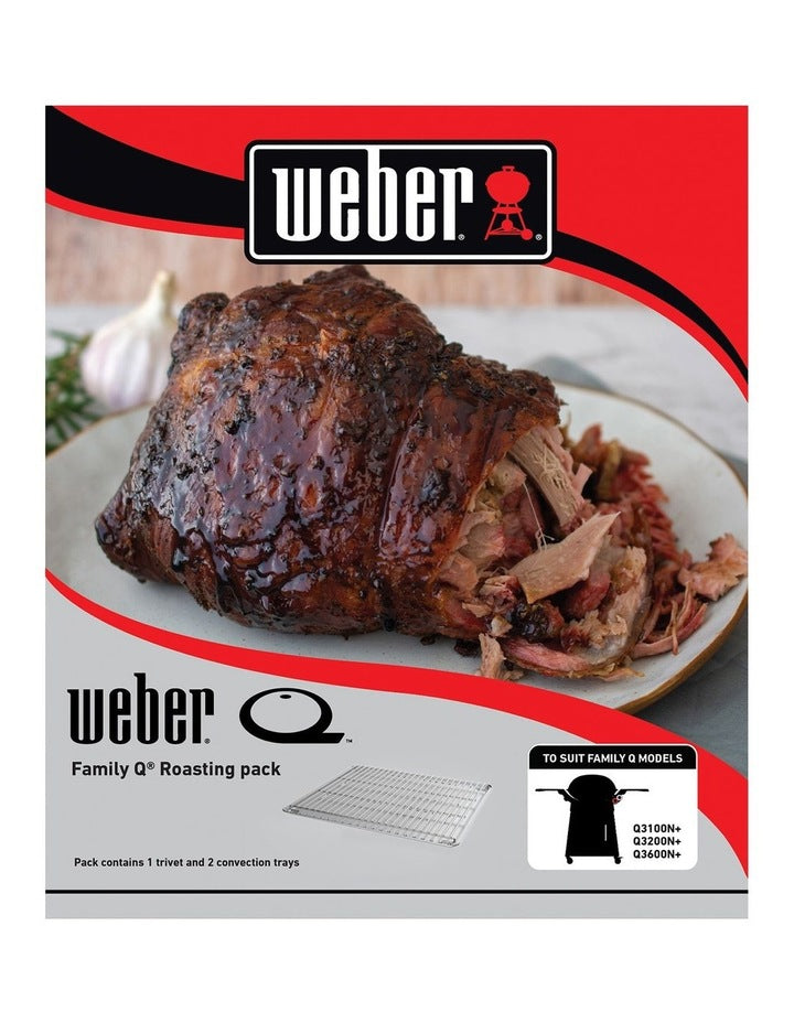 Family Q Roasting Pack in Silver