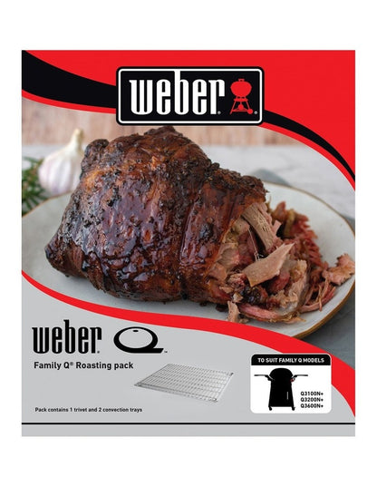 Family Q Roasting Pack in Silver