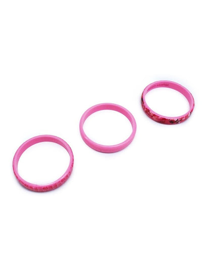 Bangle 3 Pack Set in Pink