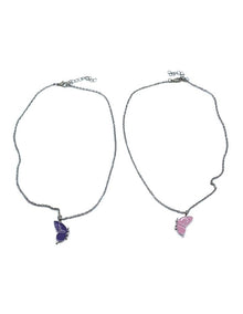 Butterfly Necklace in Multi