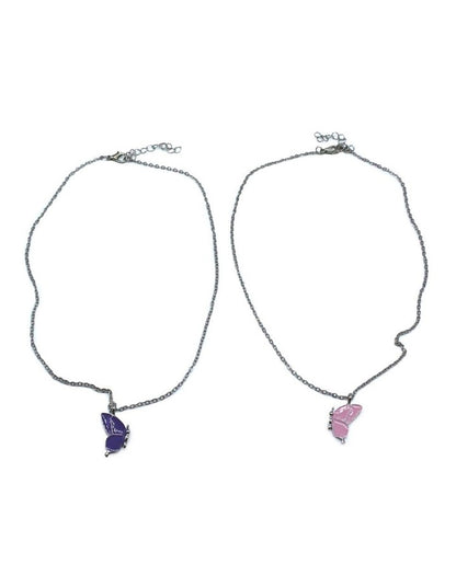 Butterfly Necklace in Multi