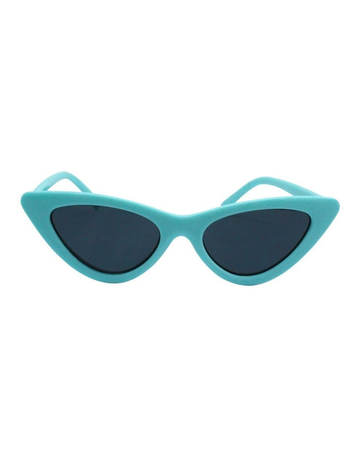 Floral Head Wrap & Sunglasses Set in Turquoise